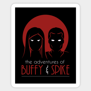 The Adventures Of Buffy and Spike Sticker
